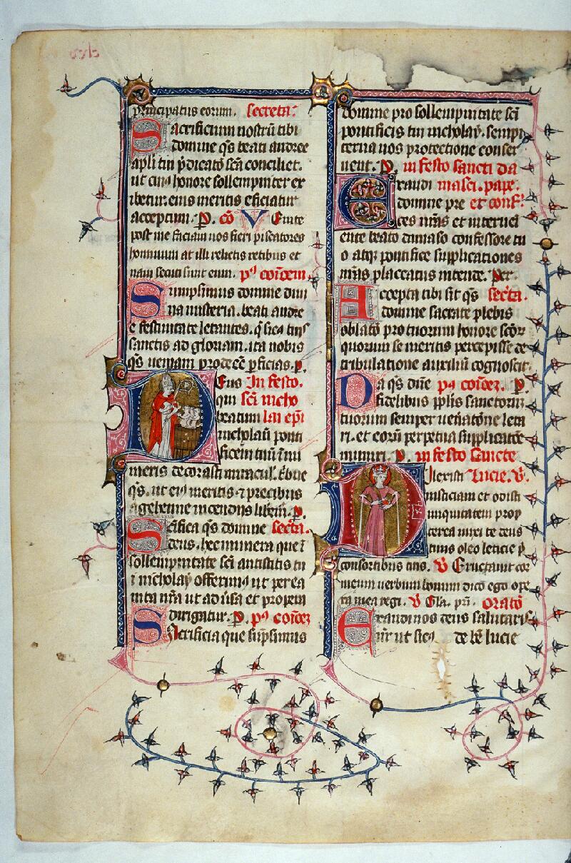 Toulouse, Bibl. mun., ms. 0091, f. 175v - vue 1