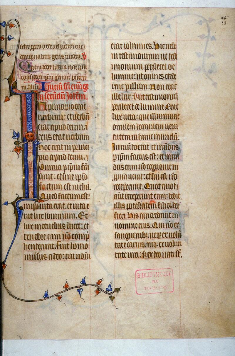Toulouse, Bibl. mun., ms. 0090, f. 023