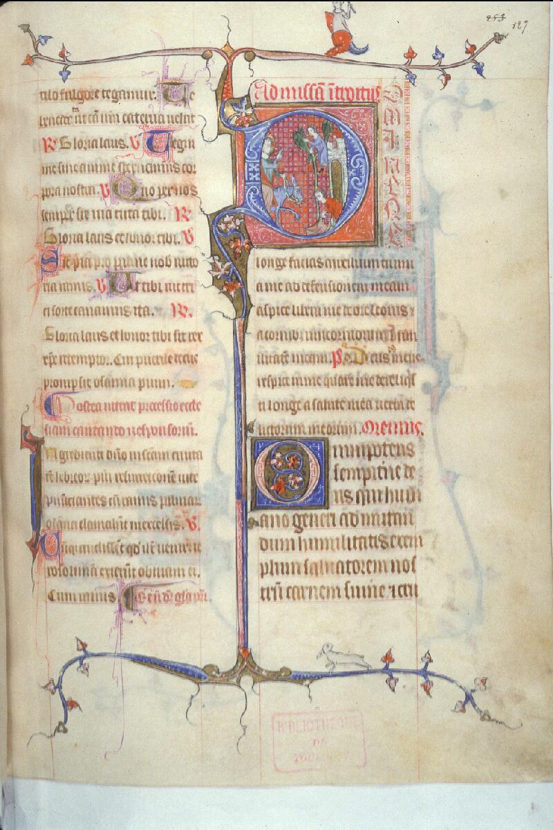 Toulouse, Bibl. mun., ms. 0090, f. 127 - vue 1