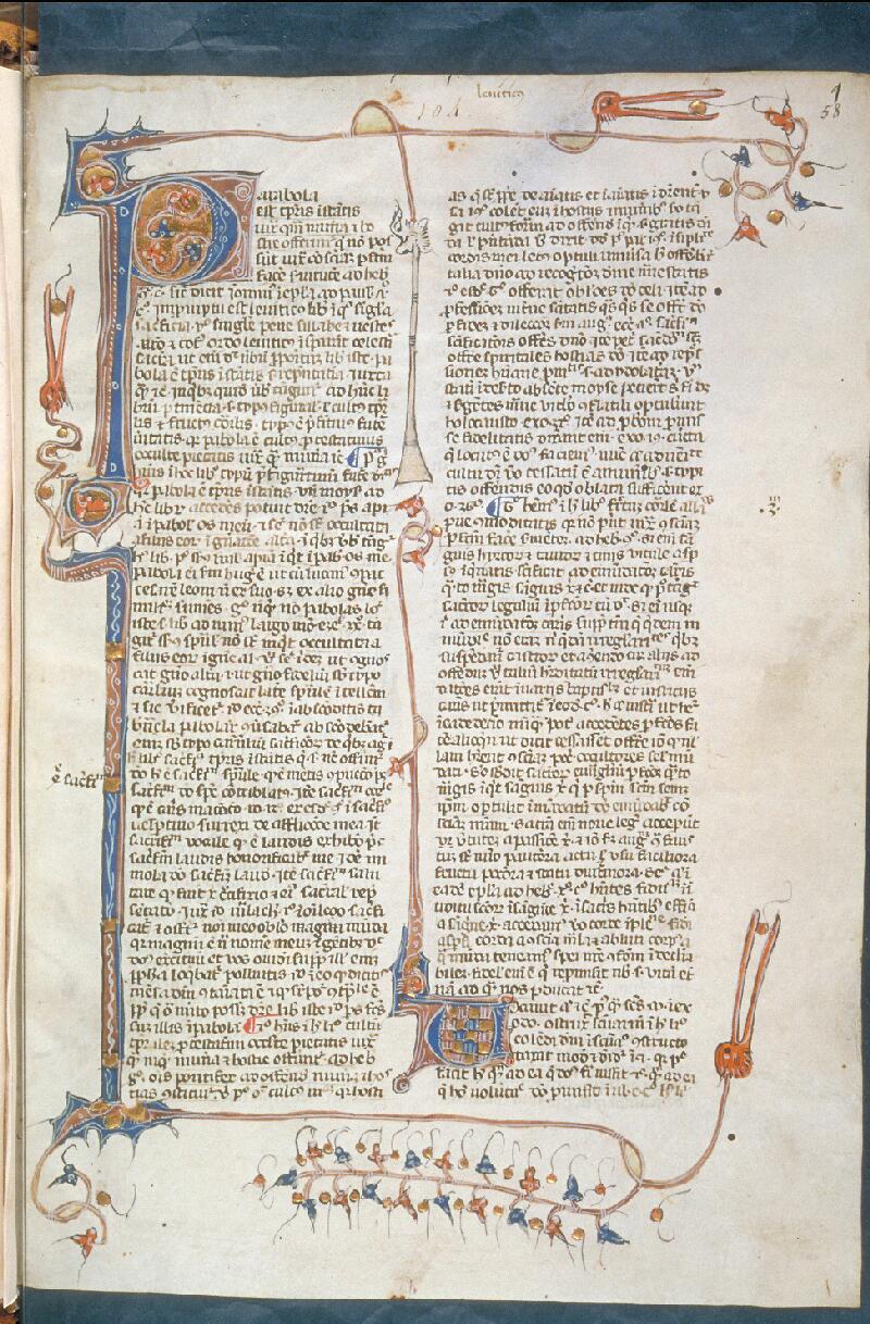Toulouse, Bibl. mun., ms. 0029, f. 001 - vue 1