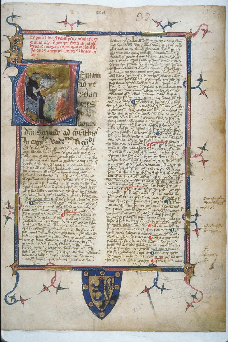 Toulouse, Bibl. mun., ms. 0057, f. 005 - vue 1