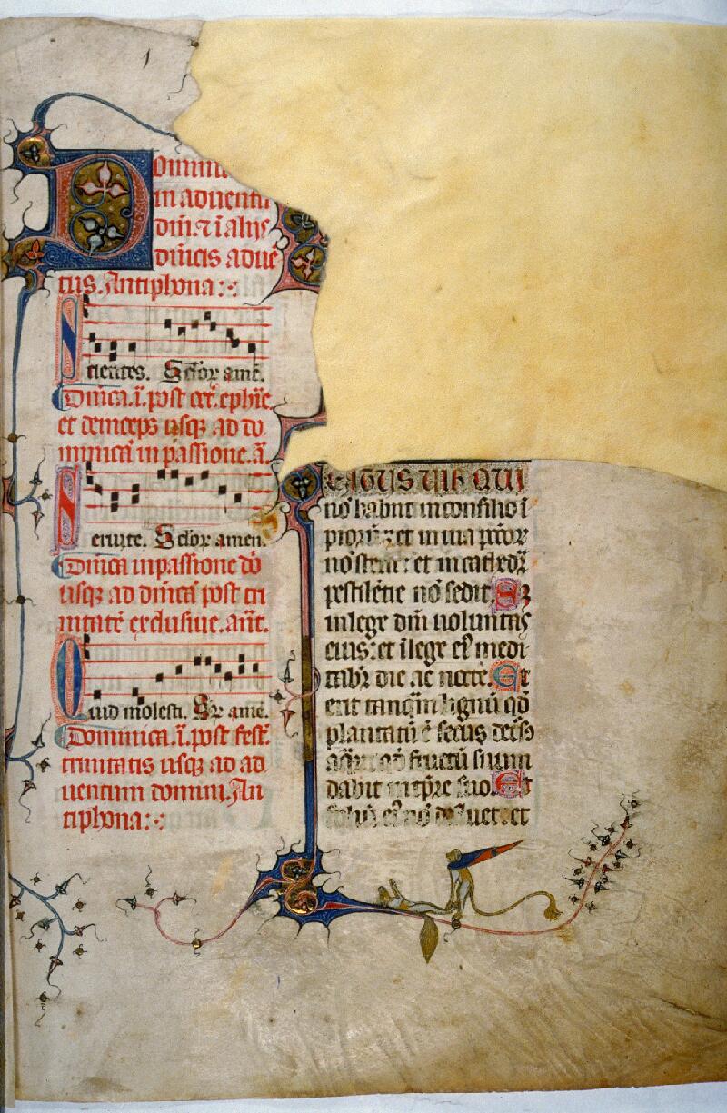 Toulouse, Bibl. mun., ms. 0077, f. 001 - vue 1