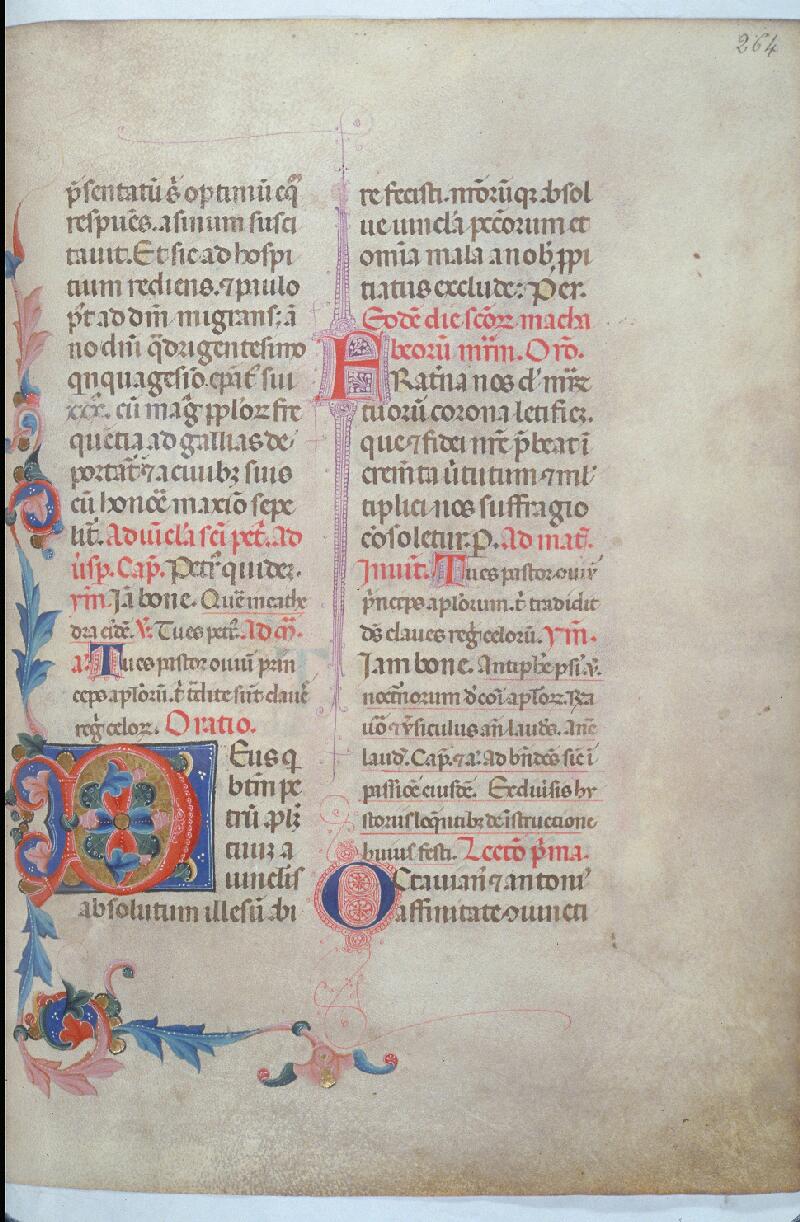 Toulouse, Bibl. mun., ms. 0077, f. 264 - vue 1