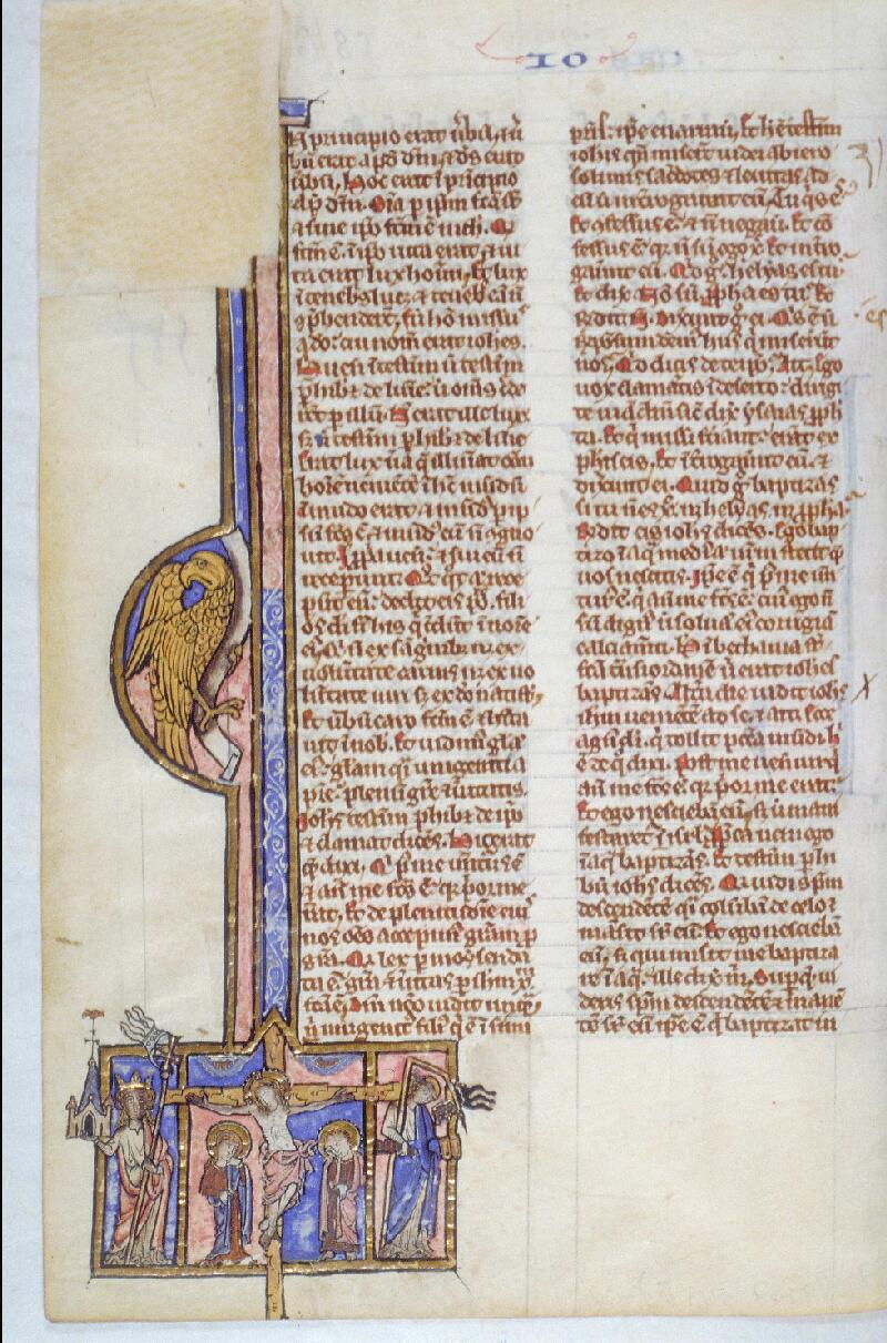 Toulouse, Bibl. mun., ms. 0010, f. 586v - vue 1