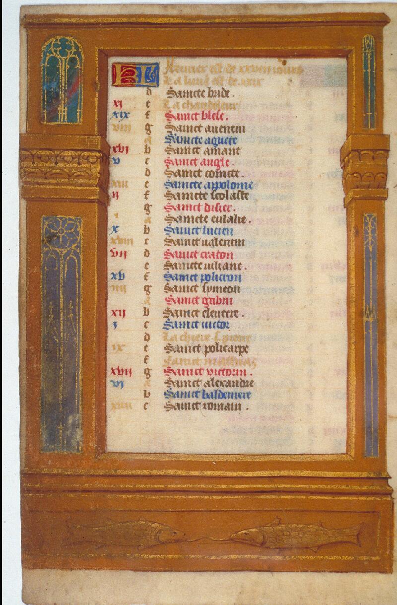 Toulouse, Bibl. mun., ms. 0135, f. 001v - vue 1