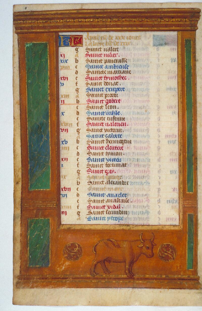 Toulouse, Bibl. mun., ms. 0135, f. 002v - vue 1