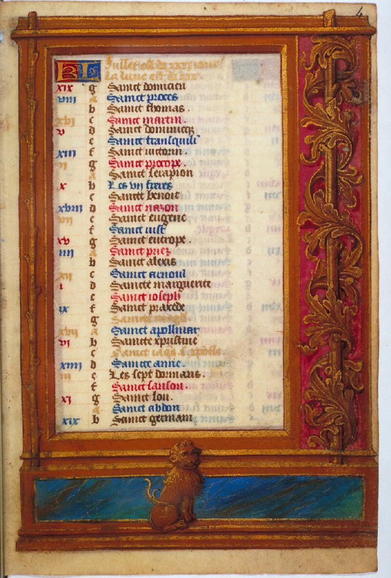 Toulouse, Bibl. mun., ms. 0135, f. 004 - vue 1