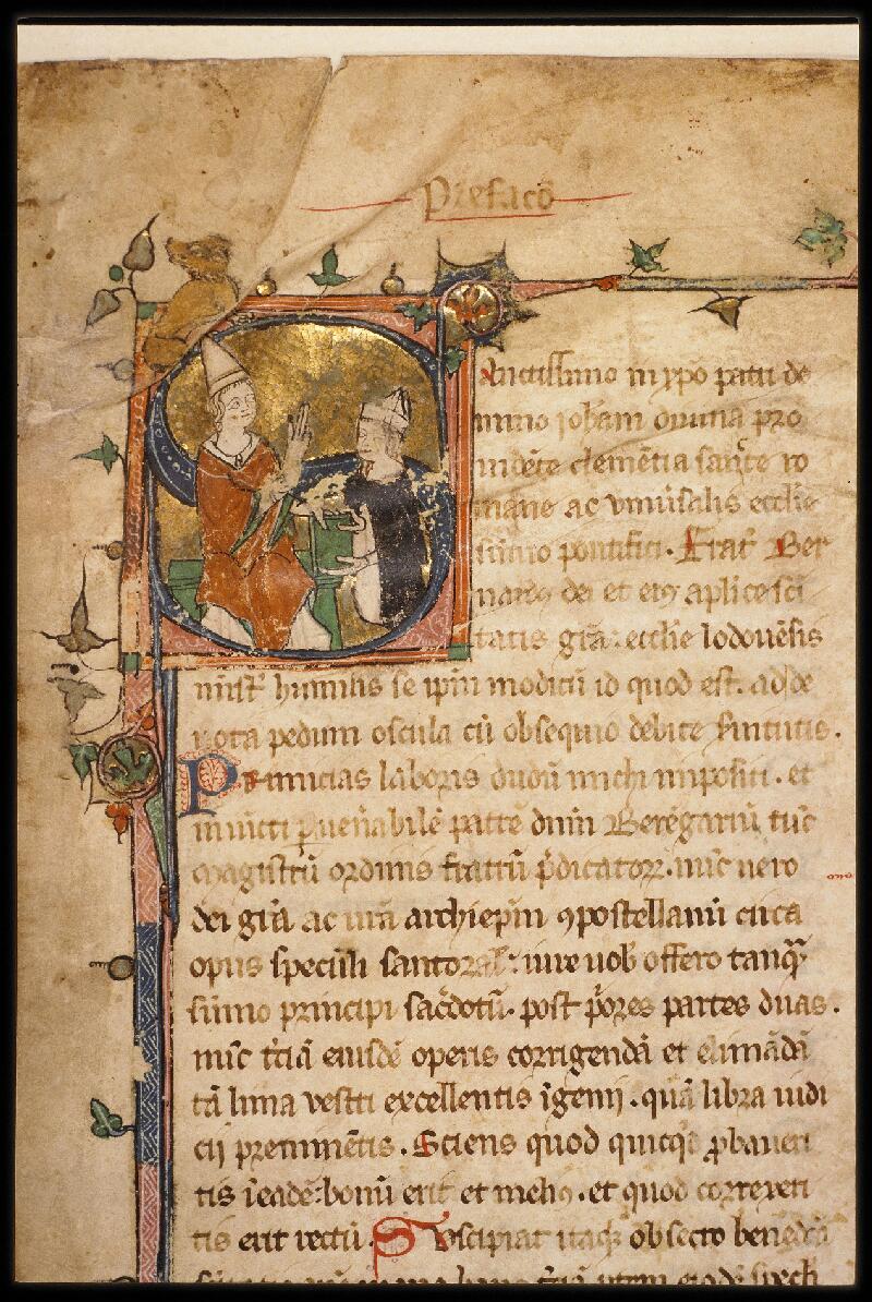 Toulouse, Bibl. mun., ms. 0481, f. 001 - vue 2