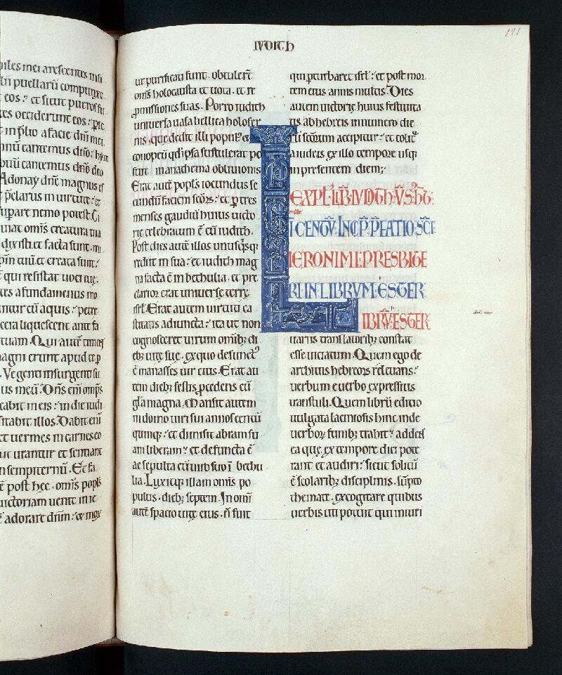 Troyes, Bibl. mun., ms. 0027, t. III, f. 121 - vue 1
