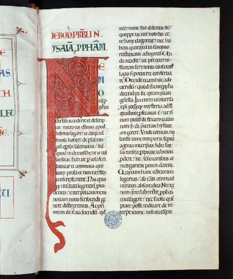 Troyes, Bibl. mun., ms. 0027, t. IV, f. 002 - vue 1