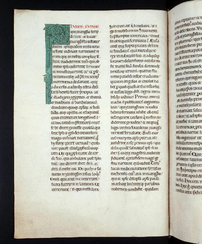 Troyes, Bibl. mun., ms. 0027, t. V, f. 002v - vue 1