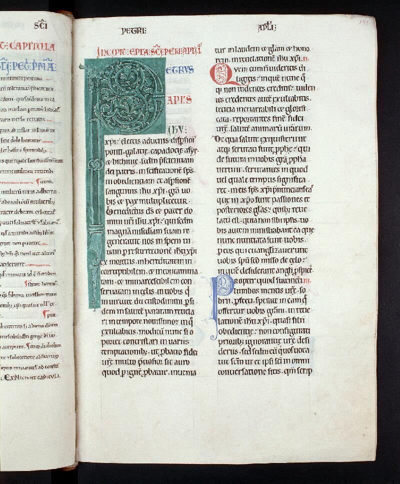 Troyes, Bibl. mun., ms. 0027, t. V, f. 131 - vue 1