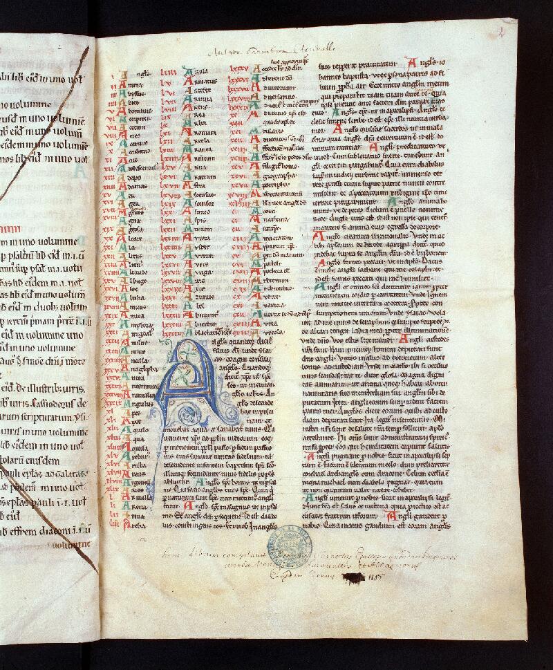 Troyes, Bibl. mun., ms. 0032, f. 002 - vue 1