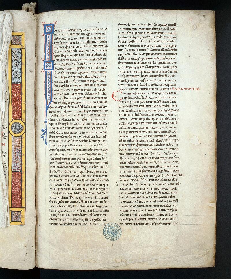 Troyes, Bibl. mun., ms. 0040, t. I, f. 002 - vue 1