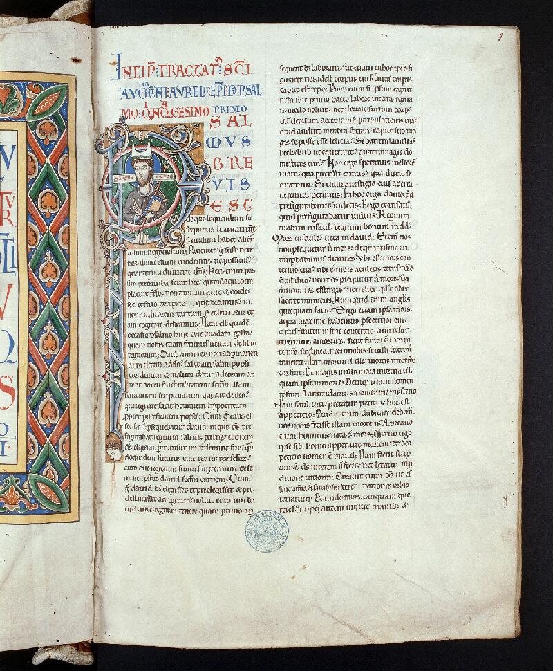 Troyes, Bibl. mun., ms. 0040, t. IV, f. 001 - vue 1
