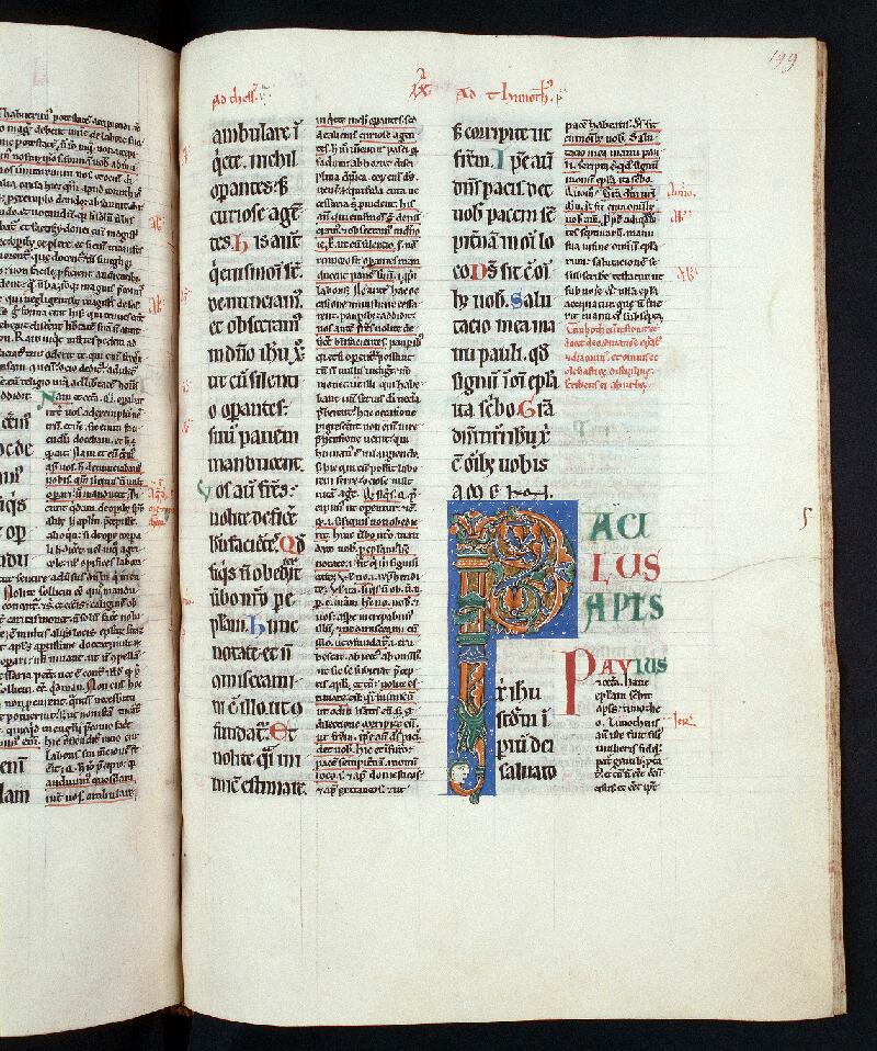 Troyes, Bibl. mun., ms. 0048, f. 199 - vue 1