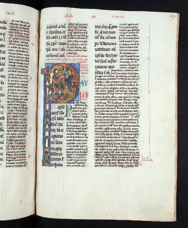 Troyes, Bibl. mun., ms. 0048, f. 217 - vue 1