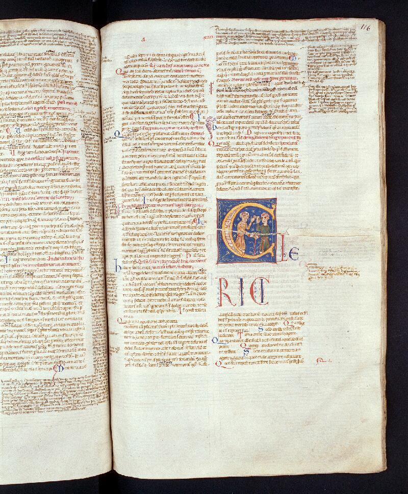 Troyes, Bibl. mun., ms. 0060, f. 116 - vue 1