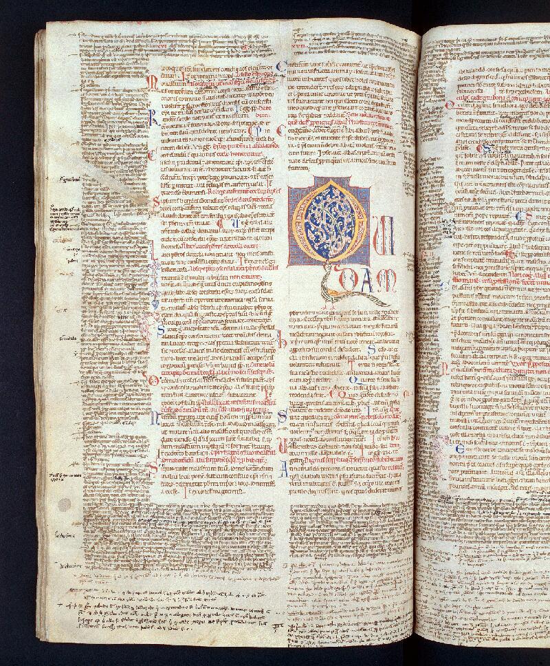 Troyes, Bibl. mun., ms. 0060, f. 128v - vue 1