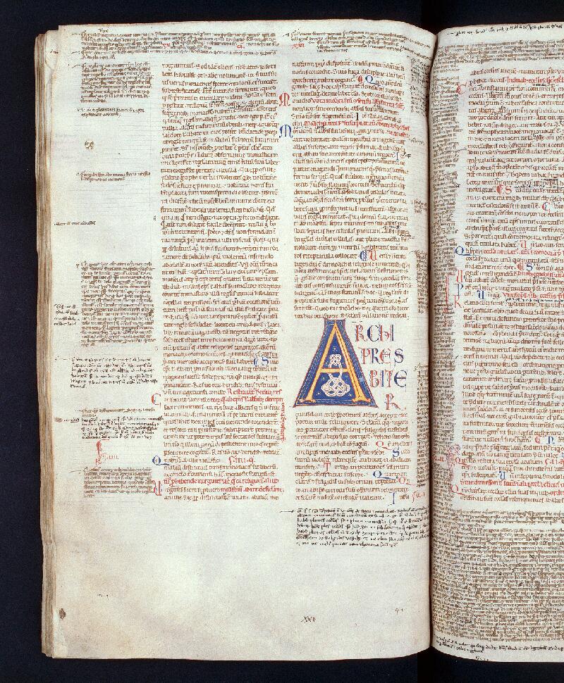 Troyes, Bibl. mun., ms. 0060, f. 134v - vue 1