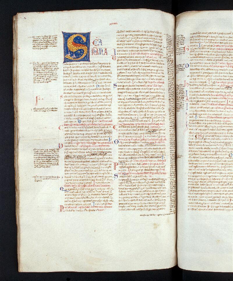 Troyes, Bibl. mun., ms. 0060, f. 161v - vue 1