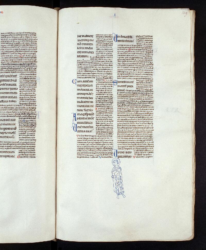 Troyes, Bibl. mun., ms. 0079, f. 109 - vue 1