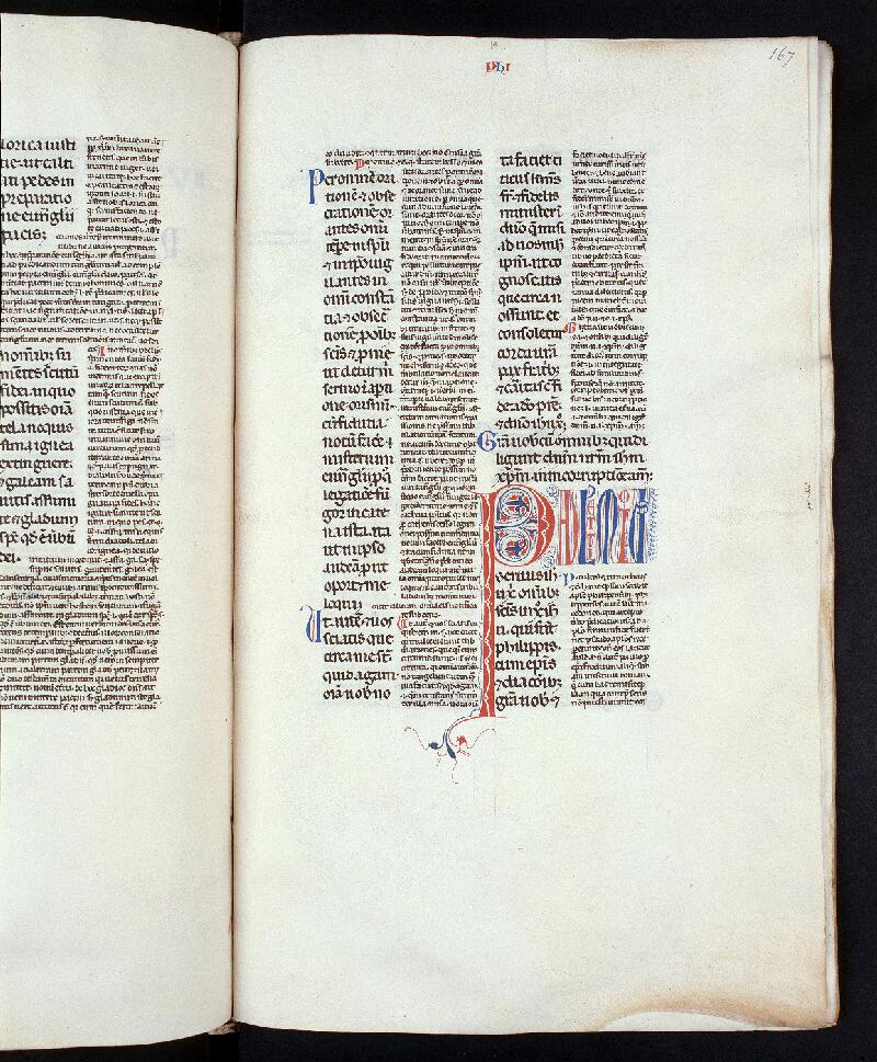 Troyes, Bibl. mun., ms. 0079, f. 167 - vue 1
