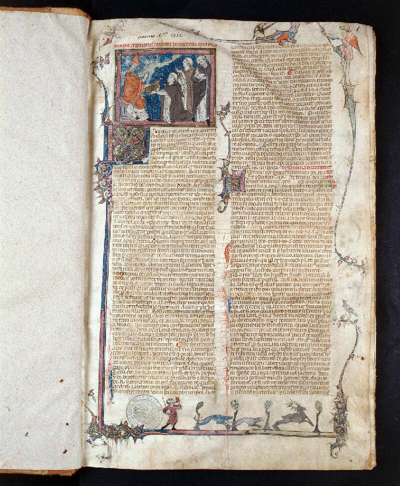 Troyes, Bibl. mun., ms. 0089, f. 001 - vue 1