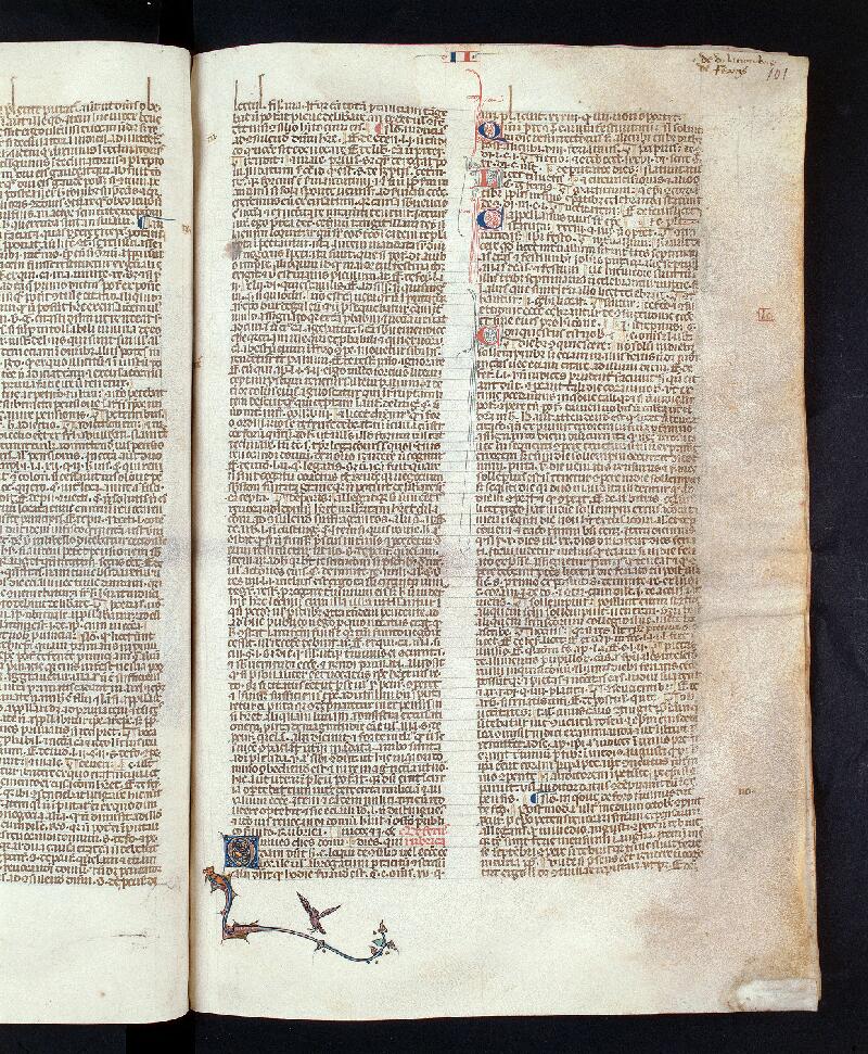 Troyes, Bibl. mun., ms. 0089, f. 101 - vue 1