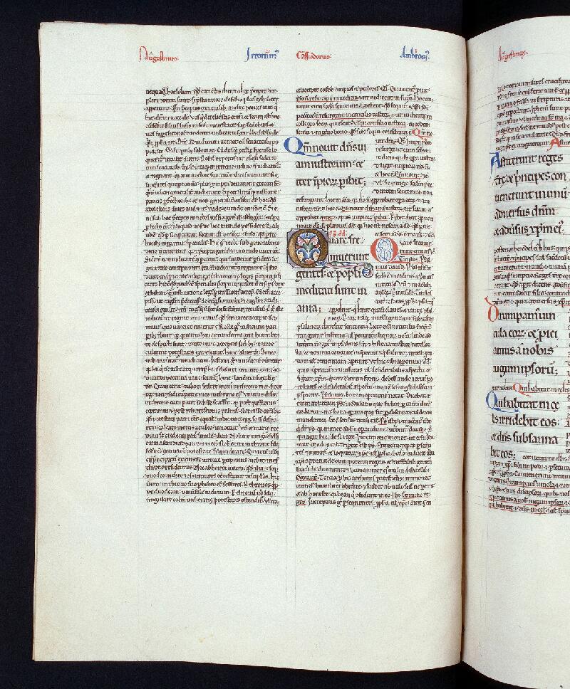 Troyes, Bibl. mun., ms. 0092, t. I, f. 003v - vue 1