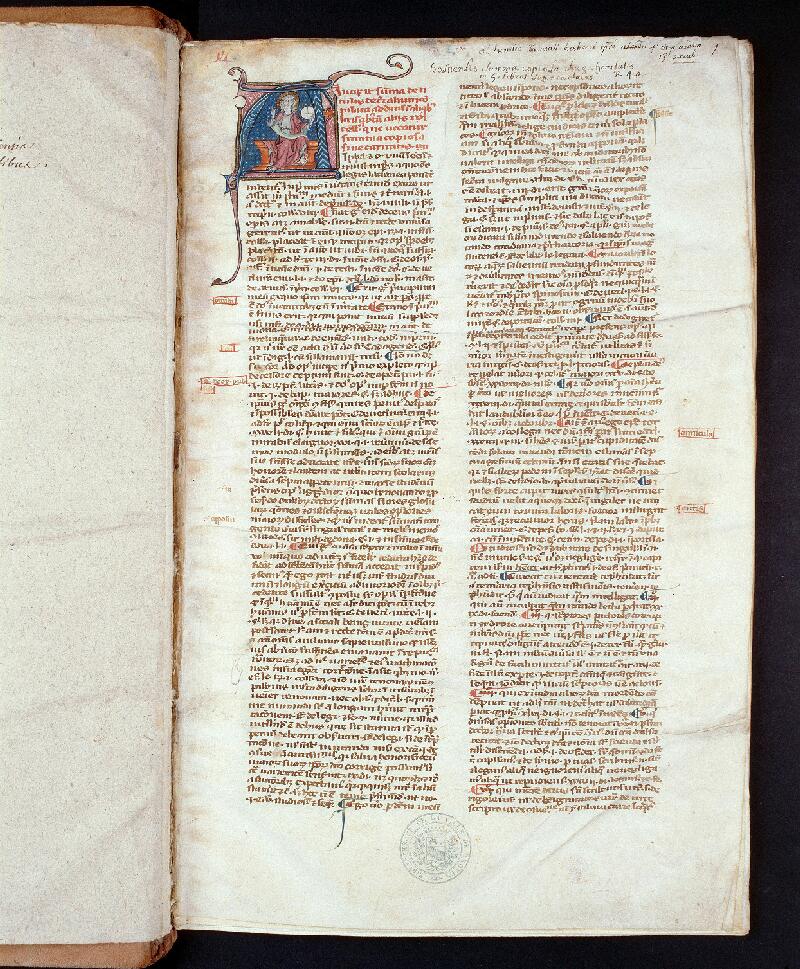 Troyes, Bibl. mun., ms. 0097, f. 001 - vue 1