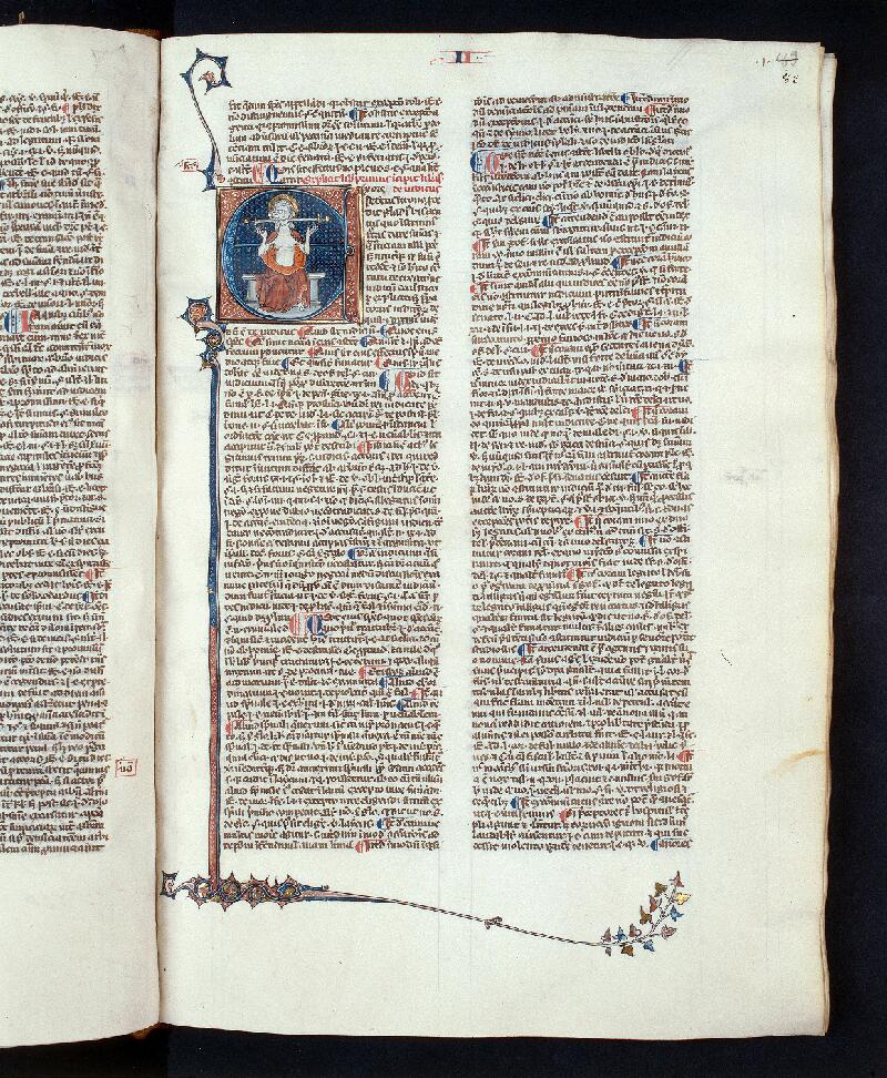 Troyes, Bibl. mun., ms. 0099, f. 082 - vue 1