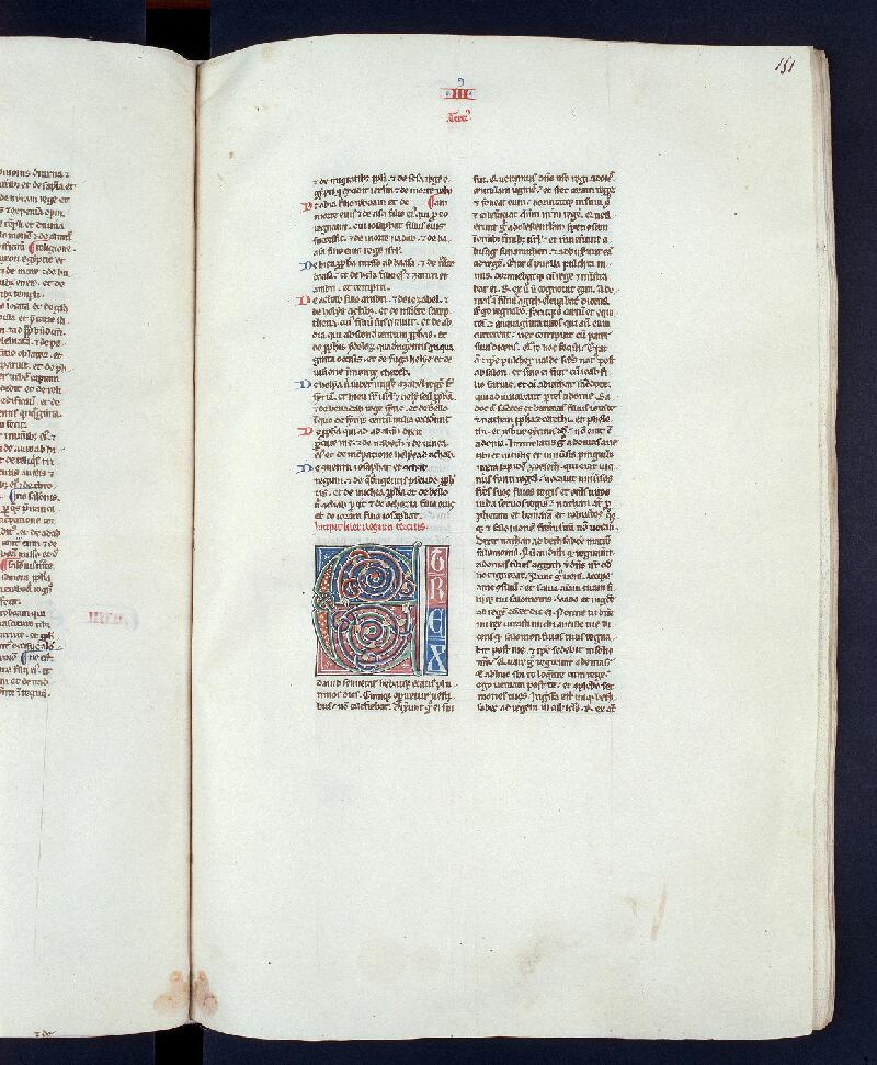 Troyes, Bibl. mun., ms. 0101, f. 151 - vue 1