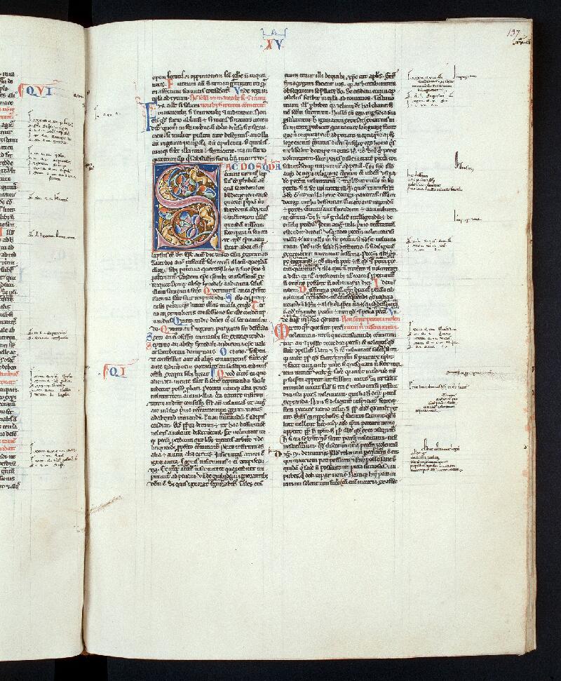 Troyes, Bibl. mun., ms. 0103, f. 137 - vue 1