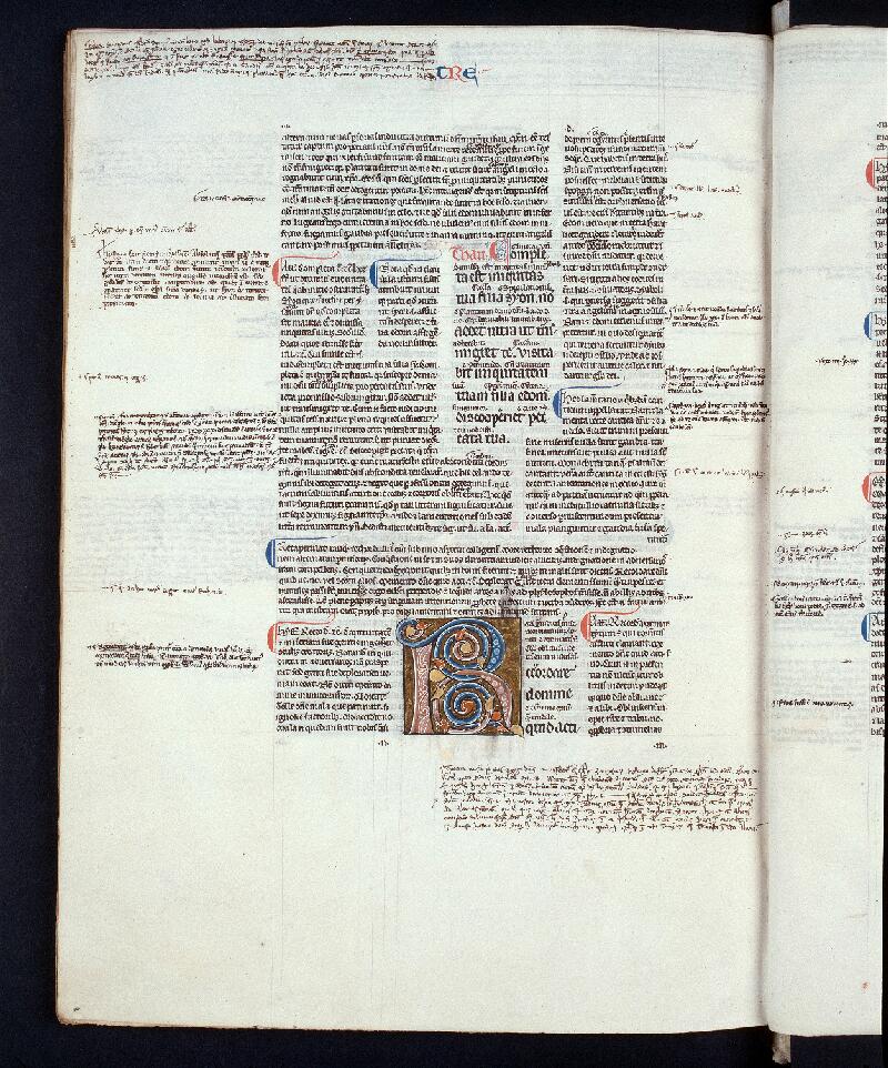 Troyes, Bibl. mun., ms. 0108, f. 201v - vue 1