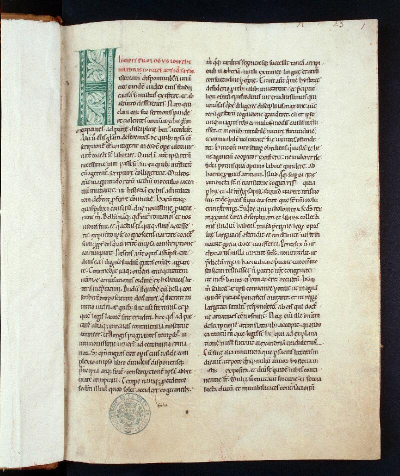 Troyes, Bibl. mun., ms. 0137, t. I, f. 001