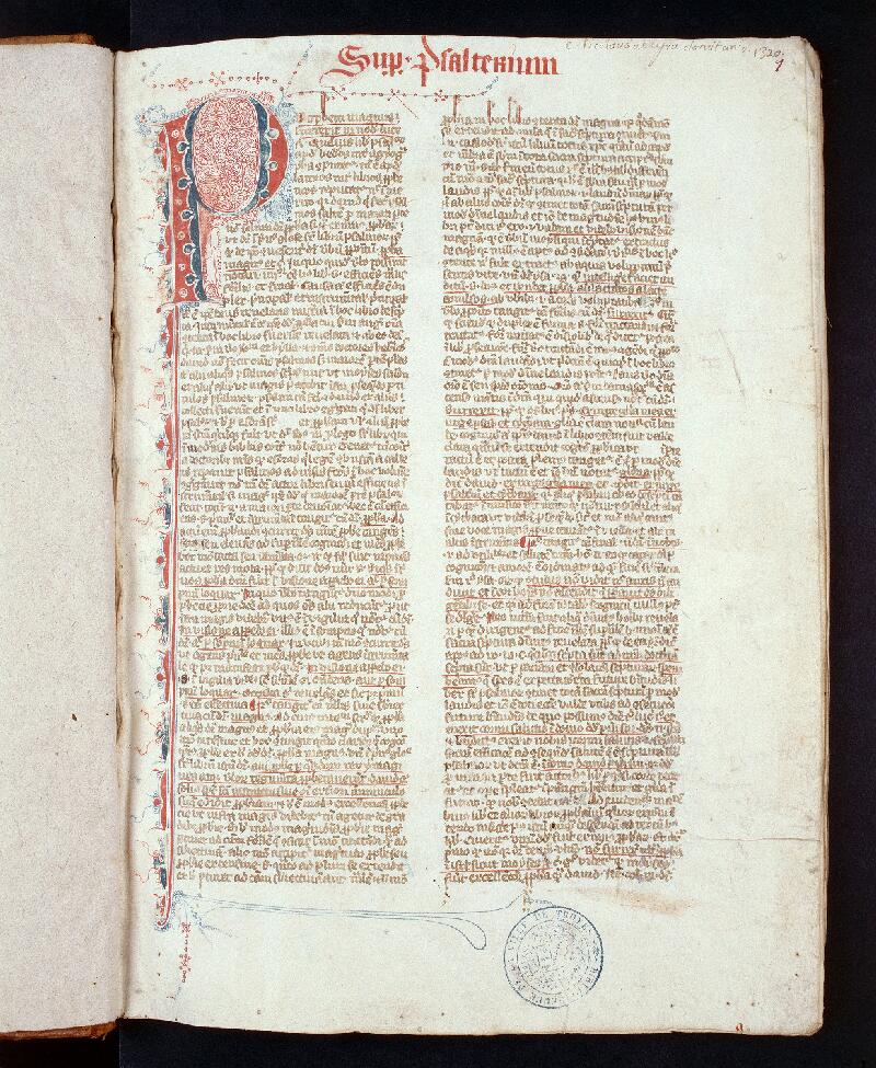 Troyes, Bibl. mun., ms. 0152, f. 001 - vue 1