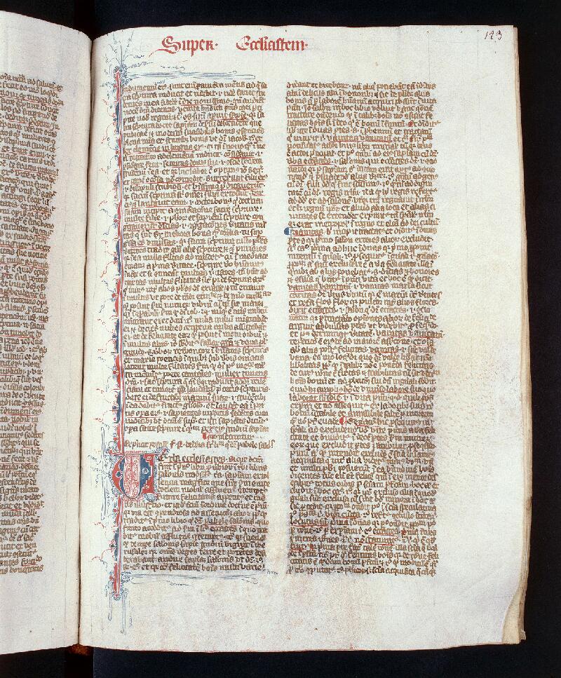 Troyes, Bibl. mun., ms. 0152, f. 123 - vue 1