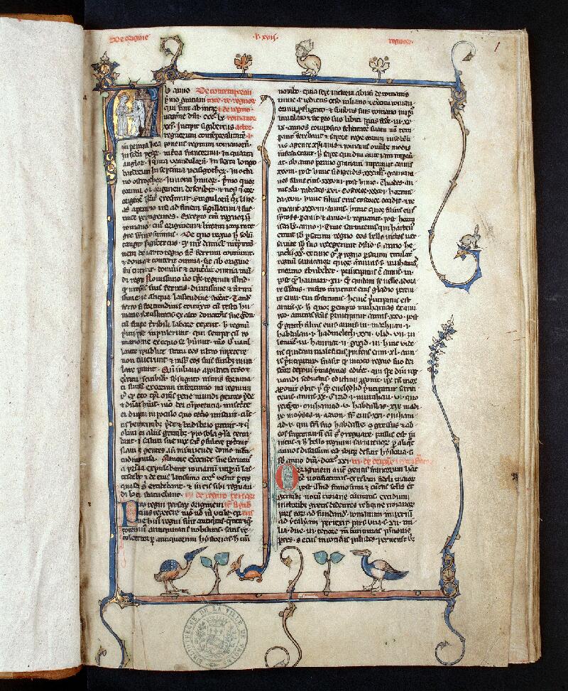 Troyes, Bibl. mun., ms. 0170, t. II, f. 001 - vue 1