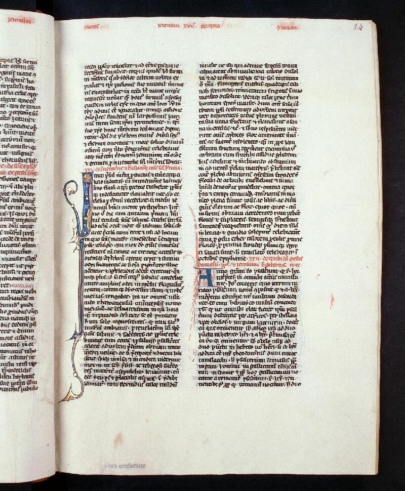 Troyes, Bibl. mun., ms. 0170, t. II, f. 024 - vue 1