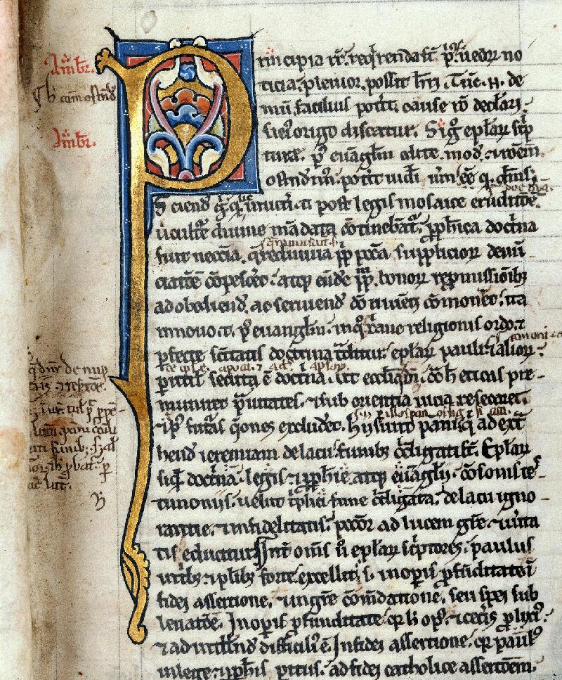Troyes, Bibl. mun., ms. 0238, f. 001 - vue 2