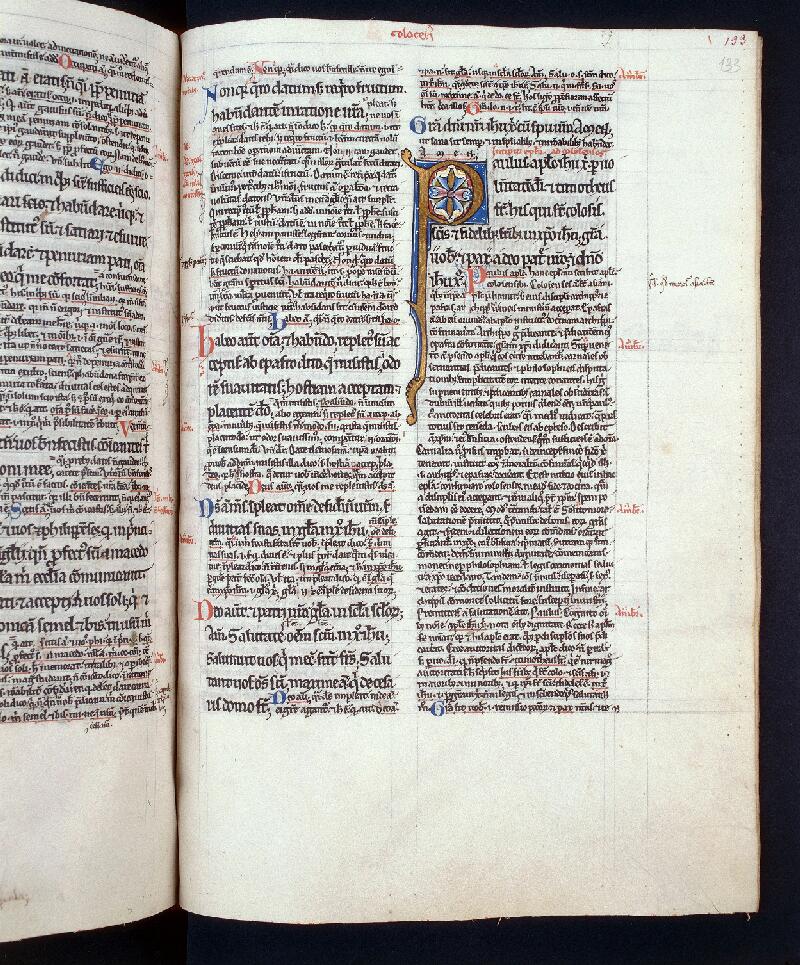 Troyes, Bibl. mun., ms. 0238, f. 133 - vue 1