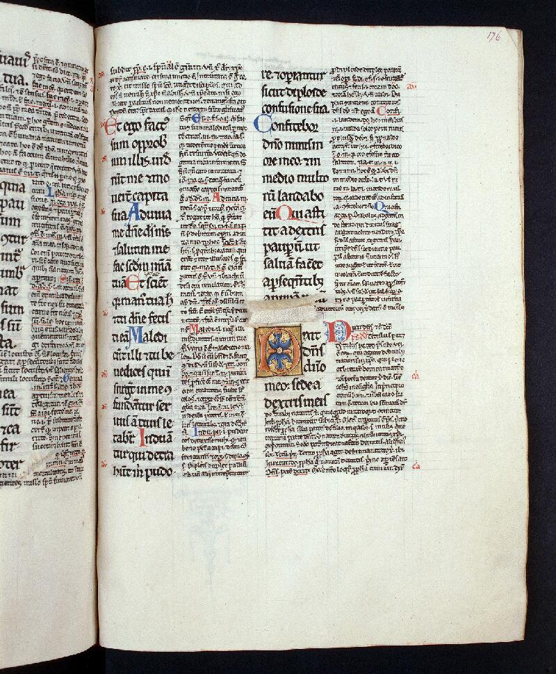 Troyes, Bibl. mun., ms. 0295, f. 176 - vue 1
