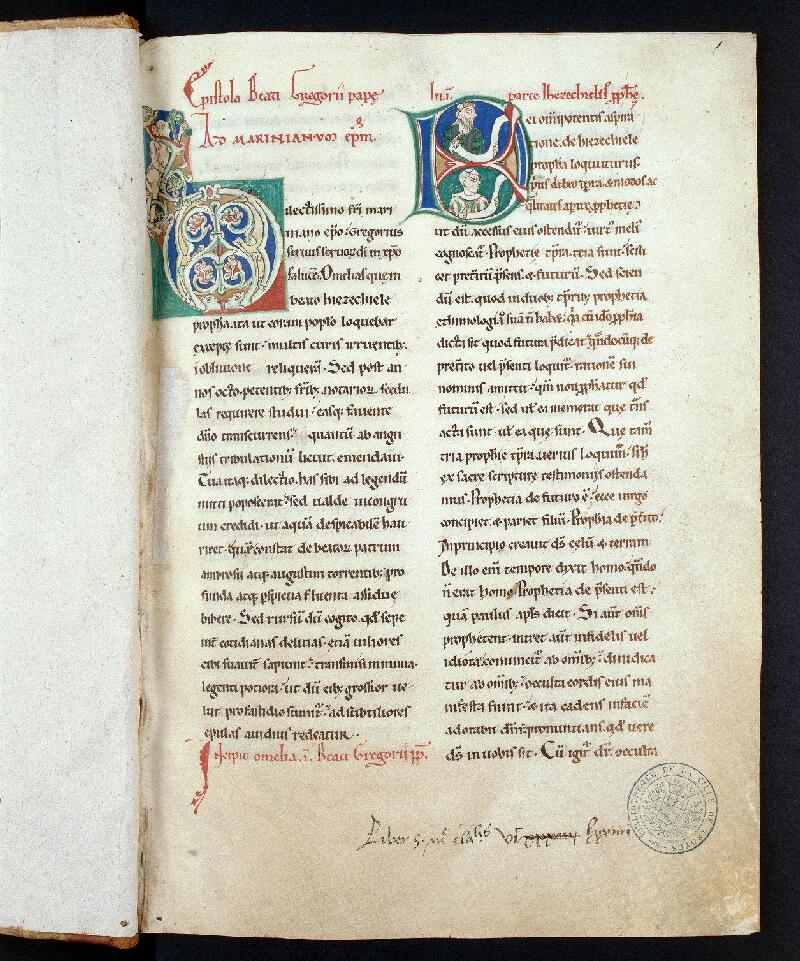Troyes, Bibl. mun., ms. 0424, f. 001 - vue 1