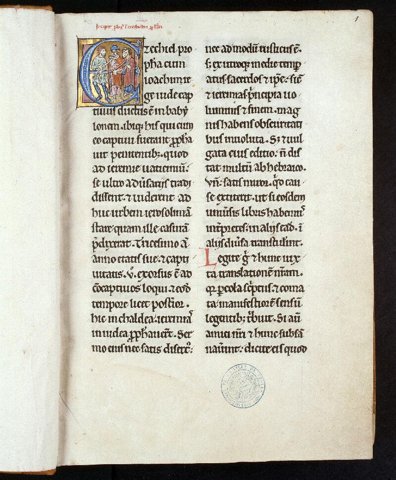 Troyes, Bibl. mun., ms. 0435, f. 001 - vue 1