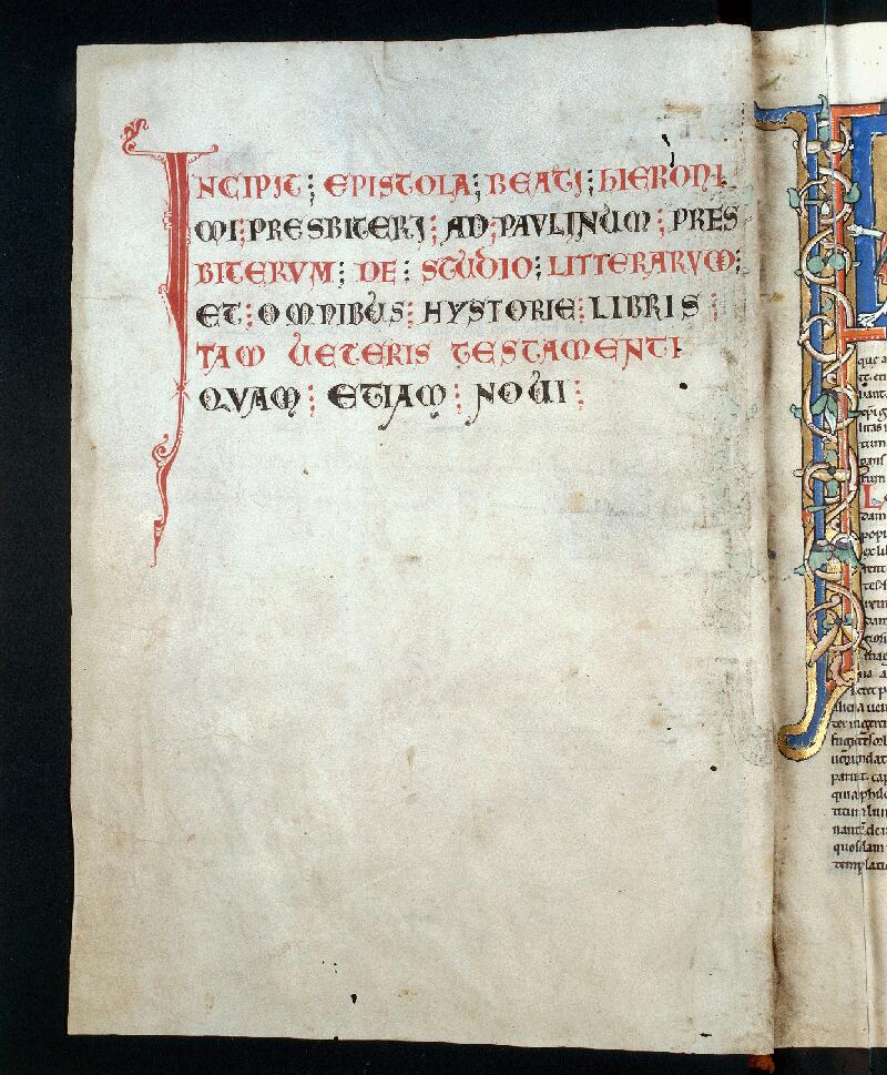 Troyes, Bibl. mun., ms. 0458, t. I, f. 001v - vue 1