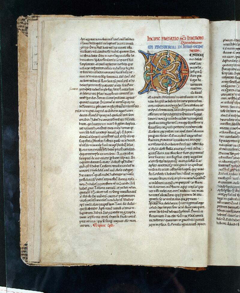 Troyes, Bibl. mun., ms. 0458, t. I, f. 004v - vue 1