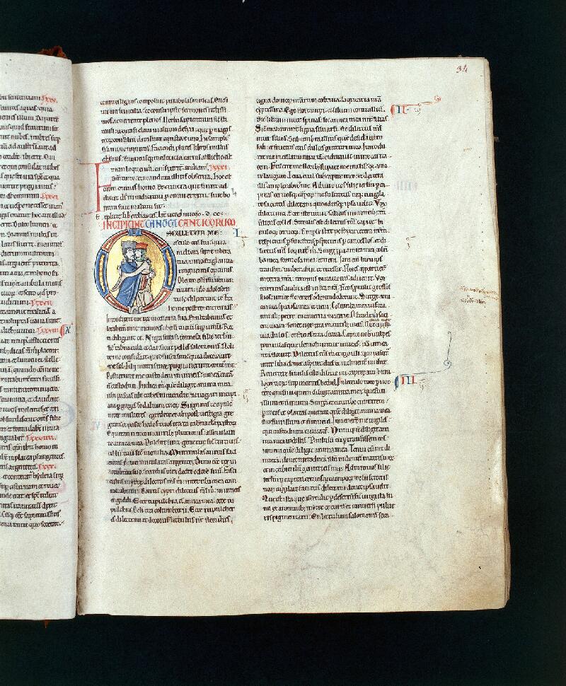 Troyes, Bibl. mun., ms. 0458, t. II, f. 034 - vue 1