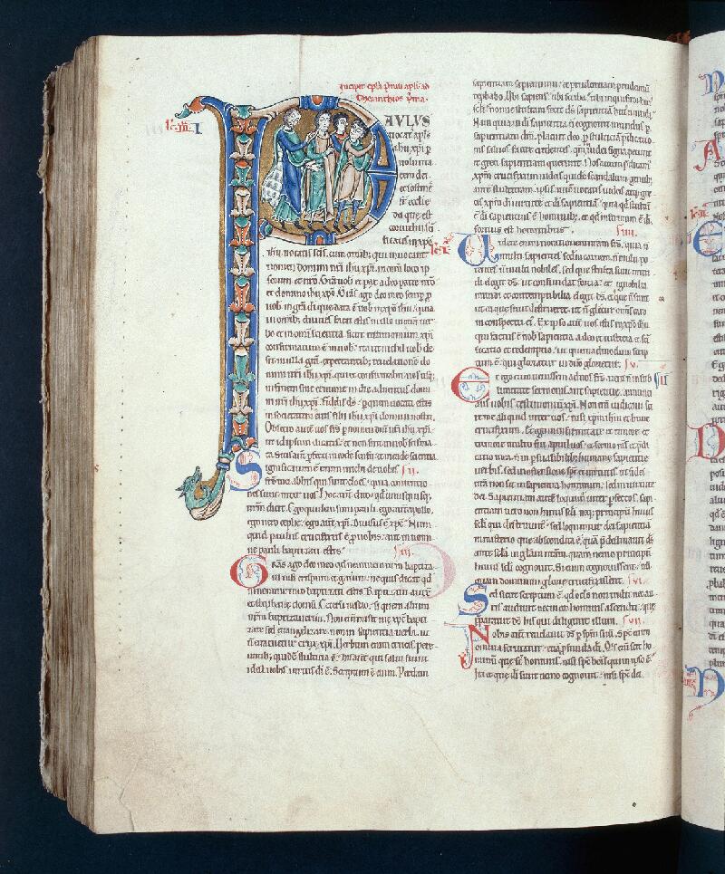 Troyes, Bibl. mun., ms. 0458, t. II, f. 201v - vue 1