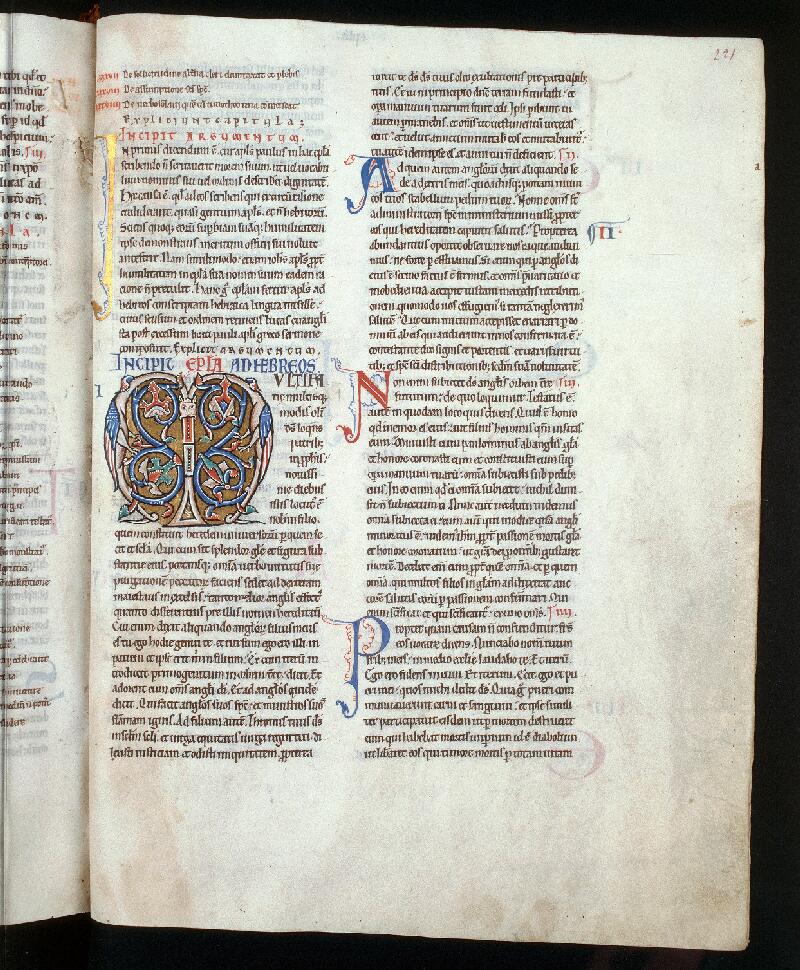Troyes, Bibl. mun., ms. 0458, t. II, f. 221 - vue 1